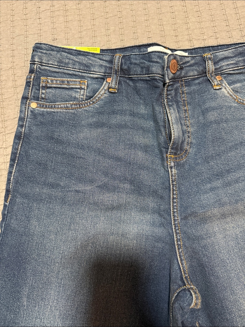 High Rise Denim Jeans - Picture 3 of 7